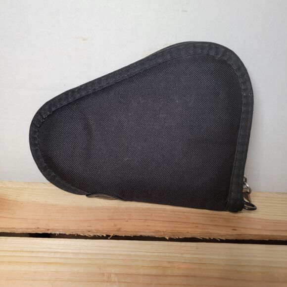 Allen Small Black Fabric Padded "Pew Pew" Zip Storage Case - Picture 4 of 8